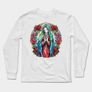 Nuestra Senora Virgen Maria Long Sleeve T-Shirt